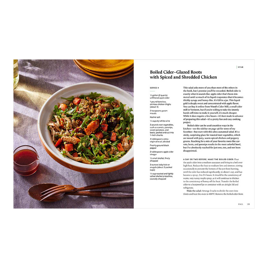 Cadine Book Salad Seasons: Vegetable-Forward Dishes All Year Book