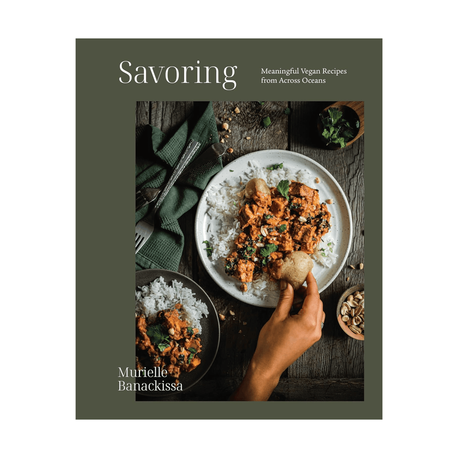 Cadine Book Savoring: Meaningful Vegan Recipes from Across Oceans Book