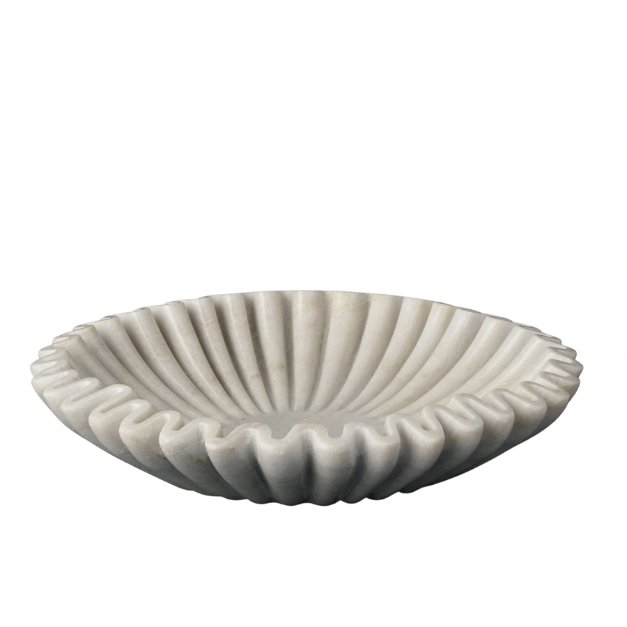 Cadine Bowls Channel Bowl - Marble