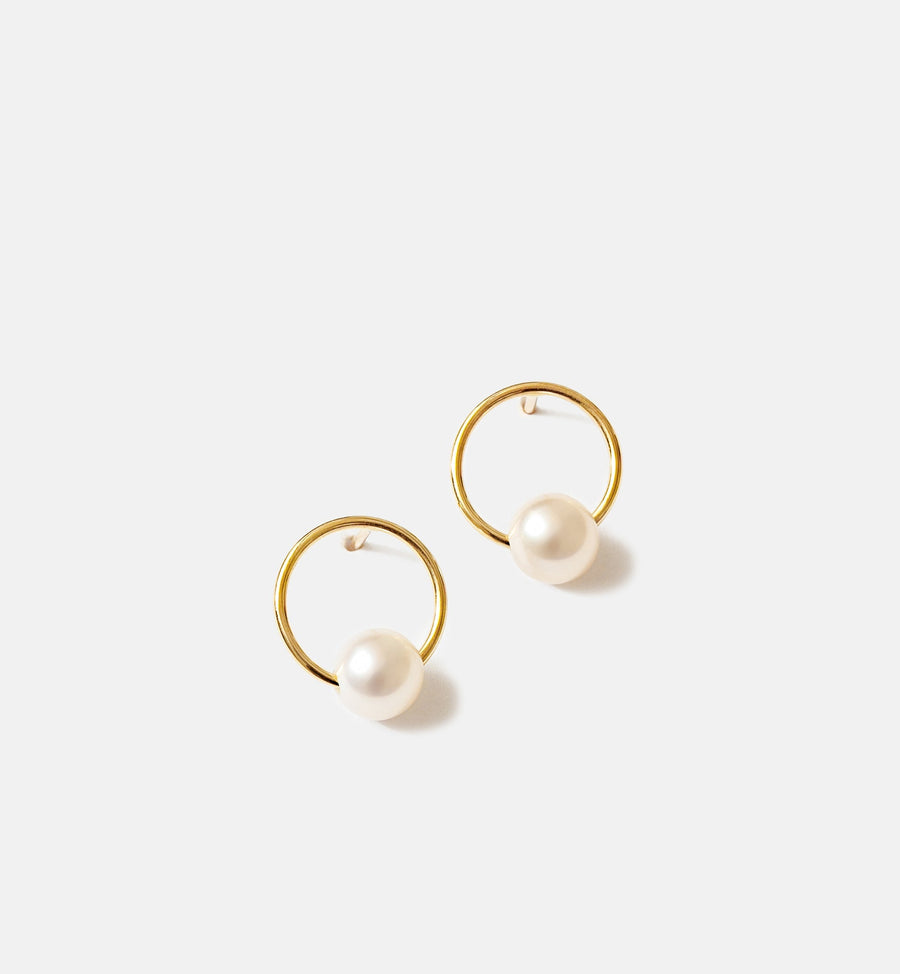 Cadine Cassia Earrings - 14kt Solid Gold