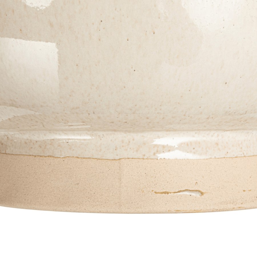 Cadine Ceramics Severn Pedestal Vessel - Beige