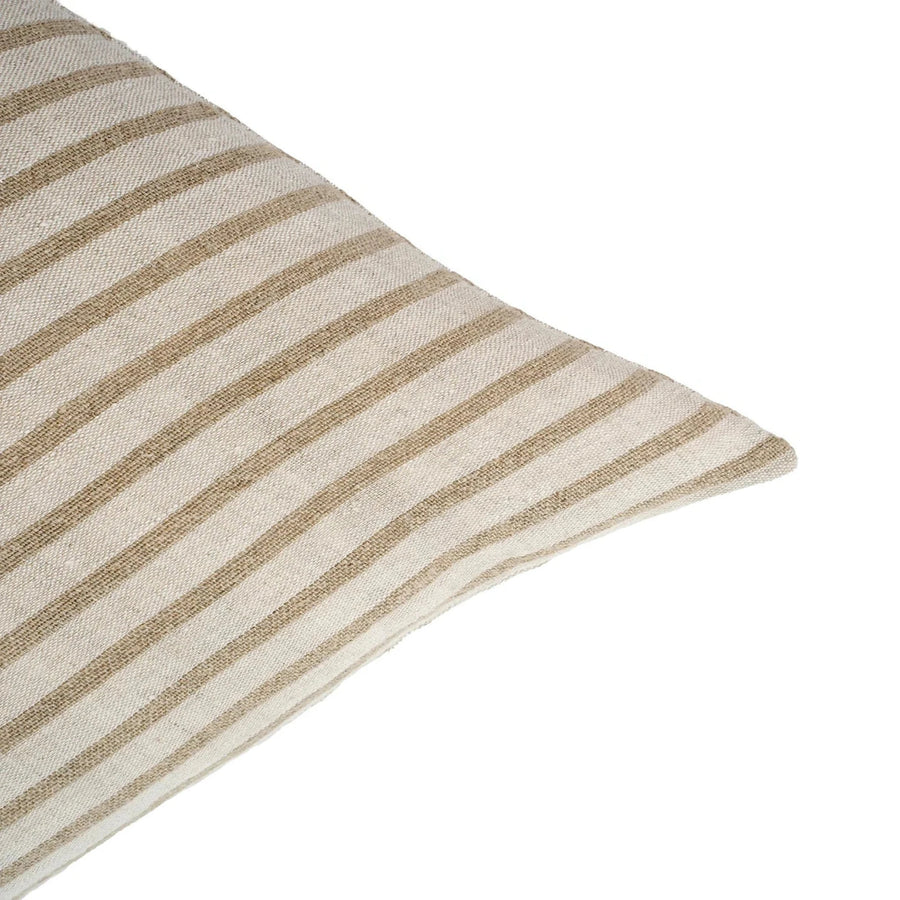 Cadine Chair & Sofa Cushions Stripe Cushion - Sand / Off-white 16 x 24 in