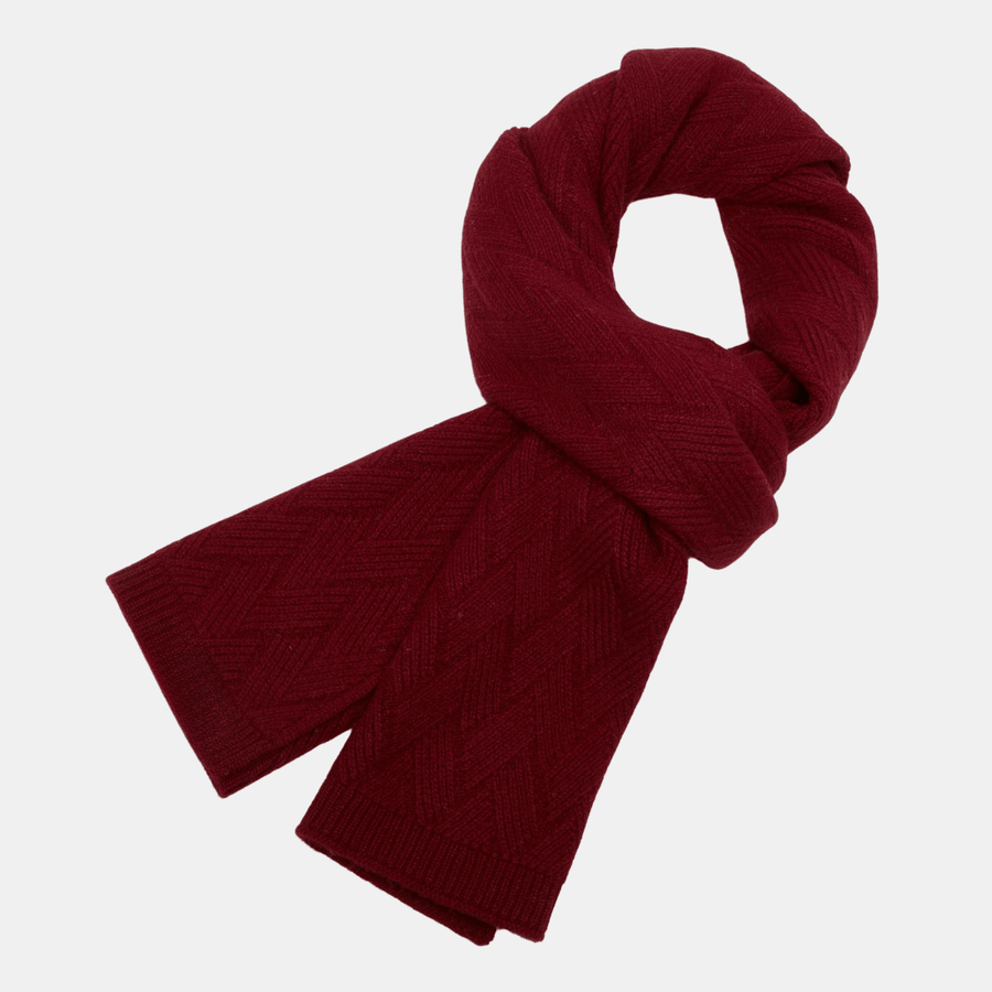 Cadine Clothing Charette Scarf - Cranberry