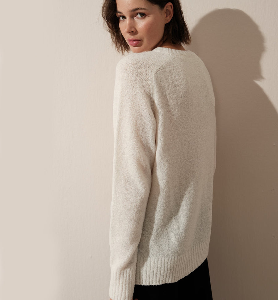 Cadine Clothing Dome Sweater - Ivory