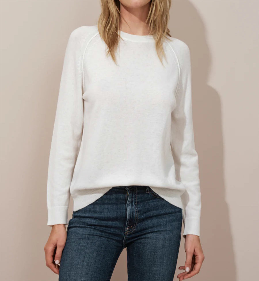 Cadine Clothing Freize Sweater - Ivory
