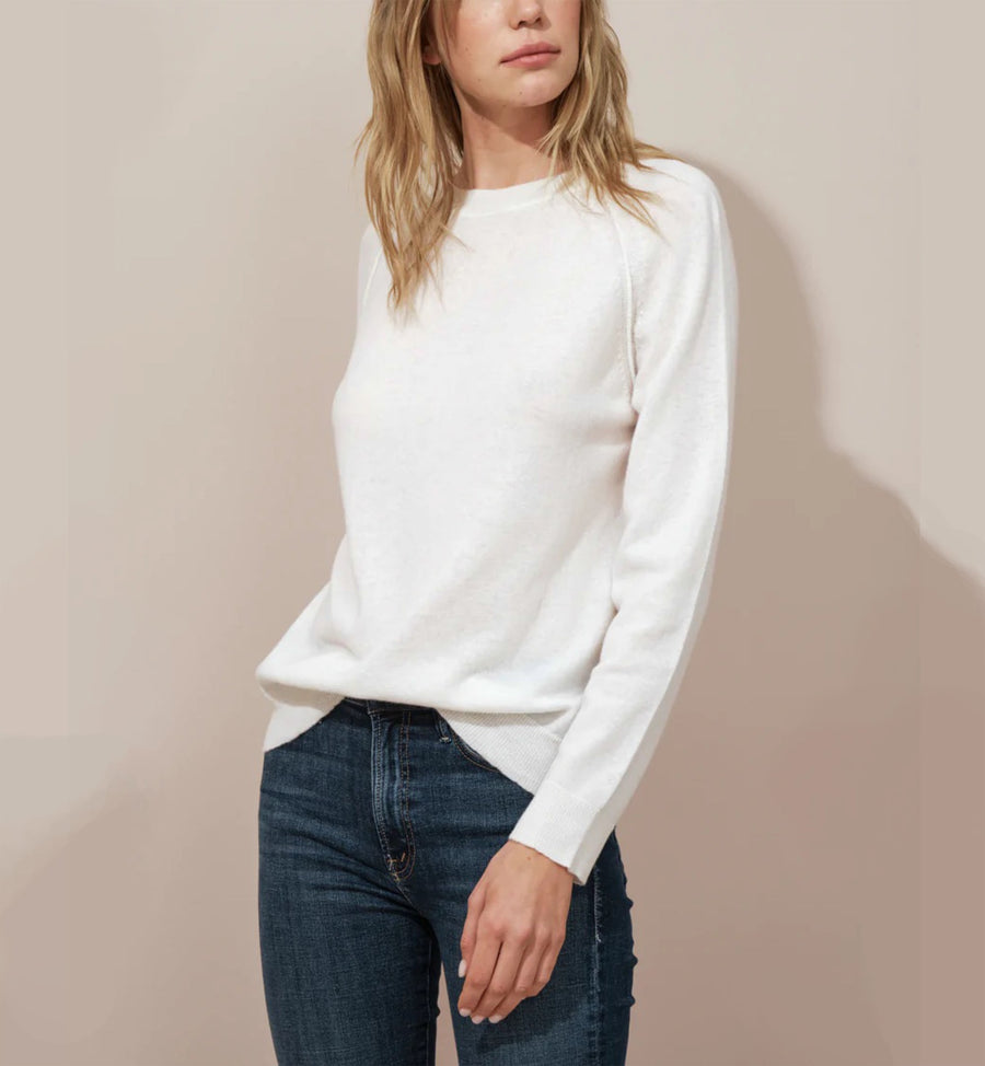 Cadine Clothing Freize Sweater - Ivory