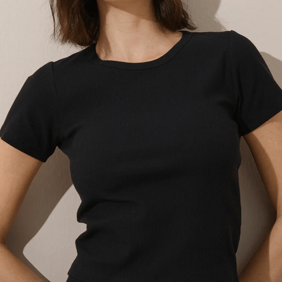 Cadine Clothing Icon Tshirt - Black