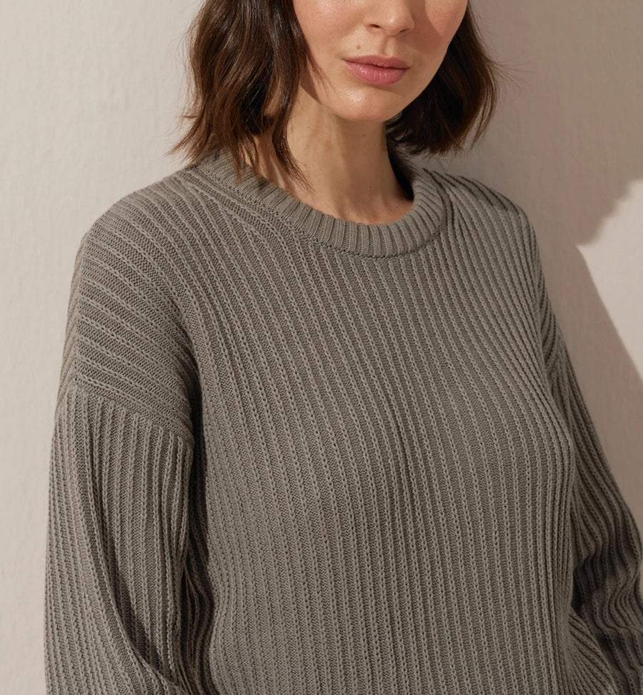 Cadine Clothing Louvre Sweater - Khaki
