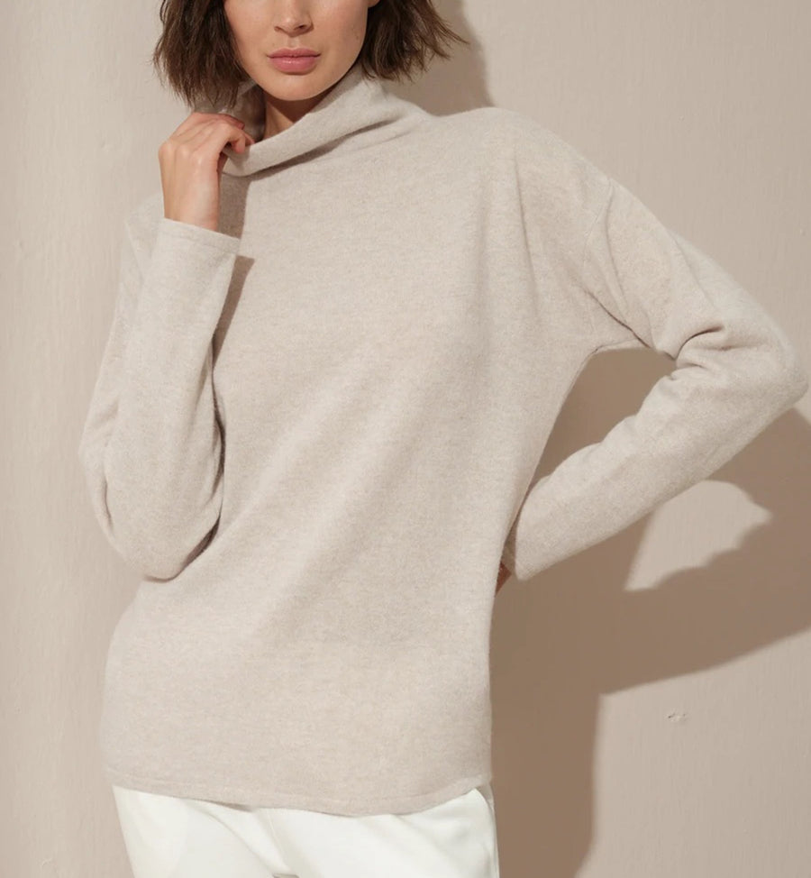 Cadine Clothing Lunette Sweater - Beige Melange