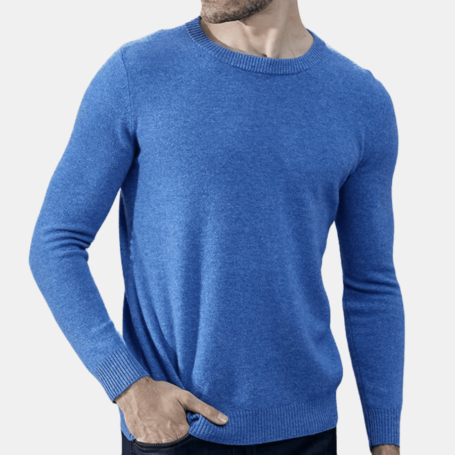 Cadine Clothing Men's Typology Sweater - Heather Cornflower