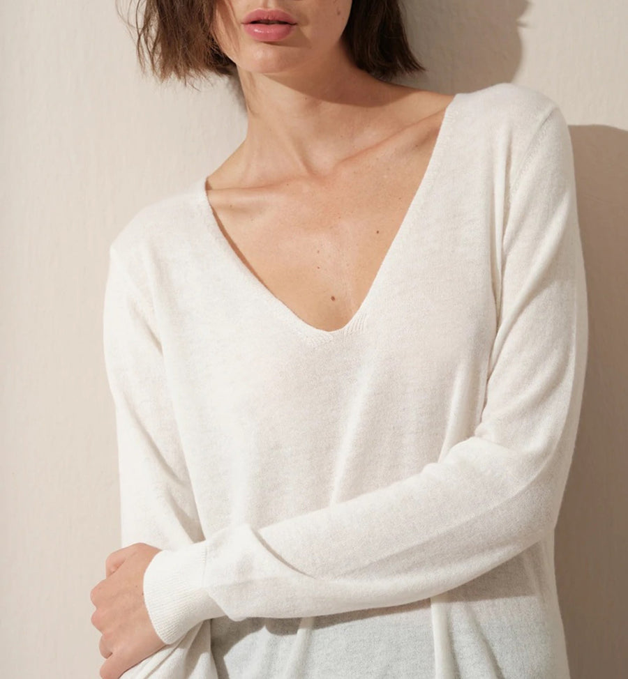 Cadine Clothing Niche Sweater - Ivory