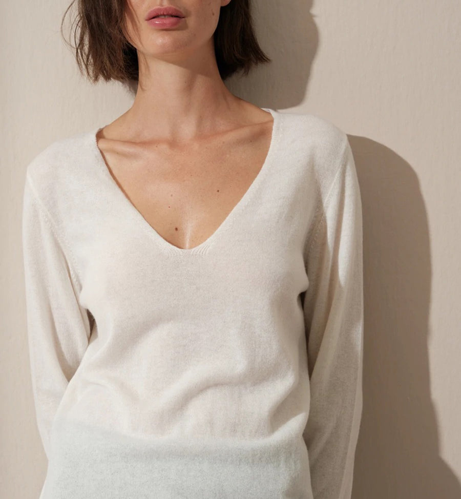 Cadine Clothing Niche Sweater - Ivory