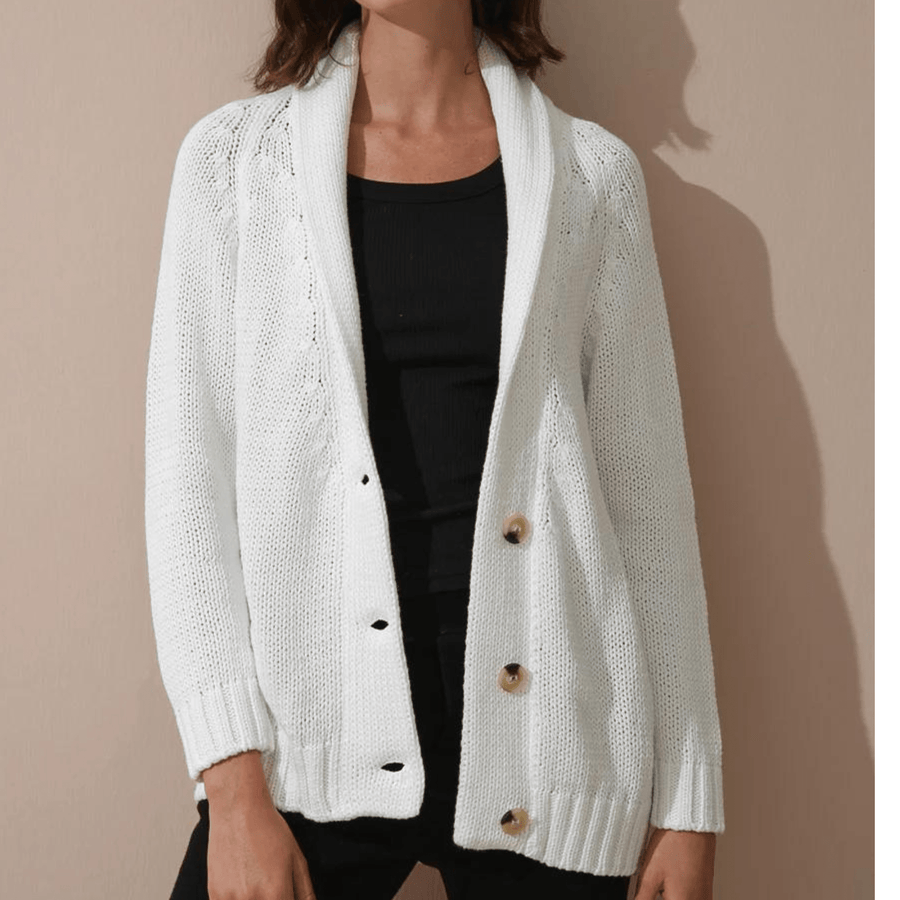 Cadine Clothing Spire Cardigan - Off-white