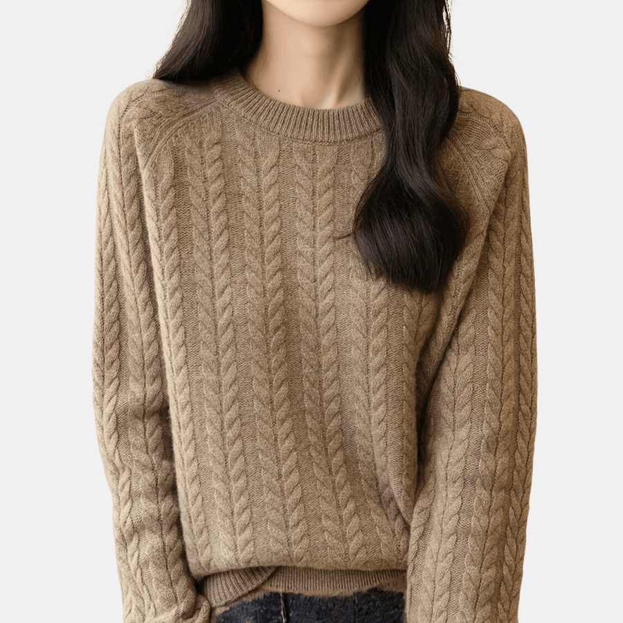 Cadine Clothing Vine Sweater - Taupe