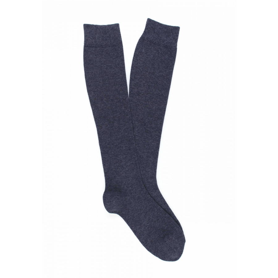 Cadine Lifestyle Store Women's Grey Knee High Organic Cotton Sock in Vancouver Canada