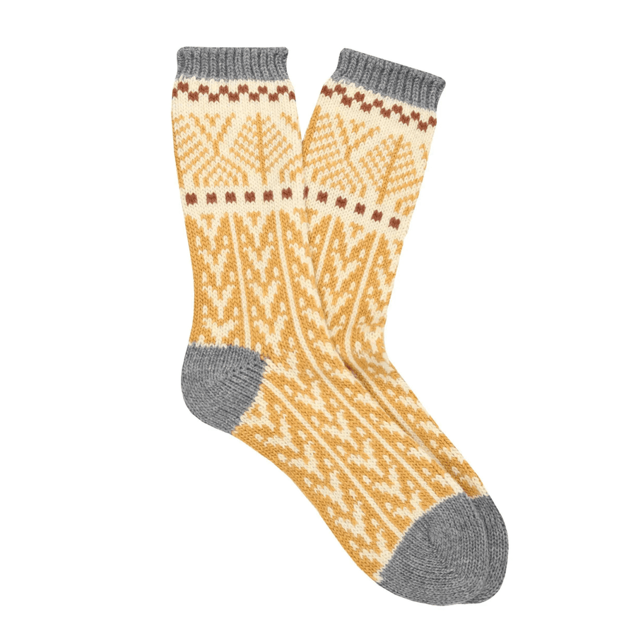 Cadine Clothing Women's Nordic Wool Cashmere Sock - Mustard - COMING SOON