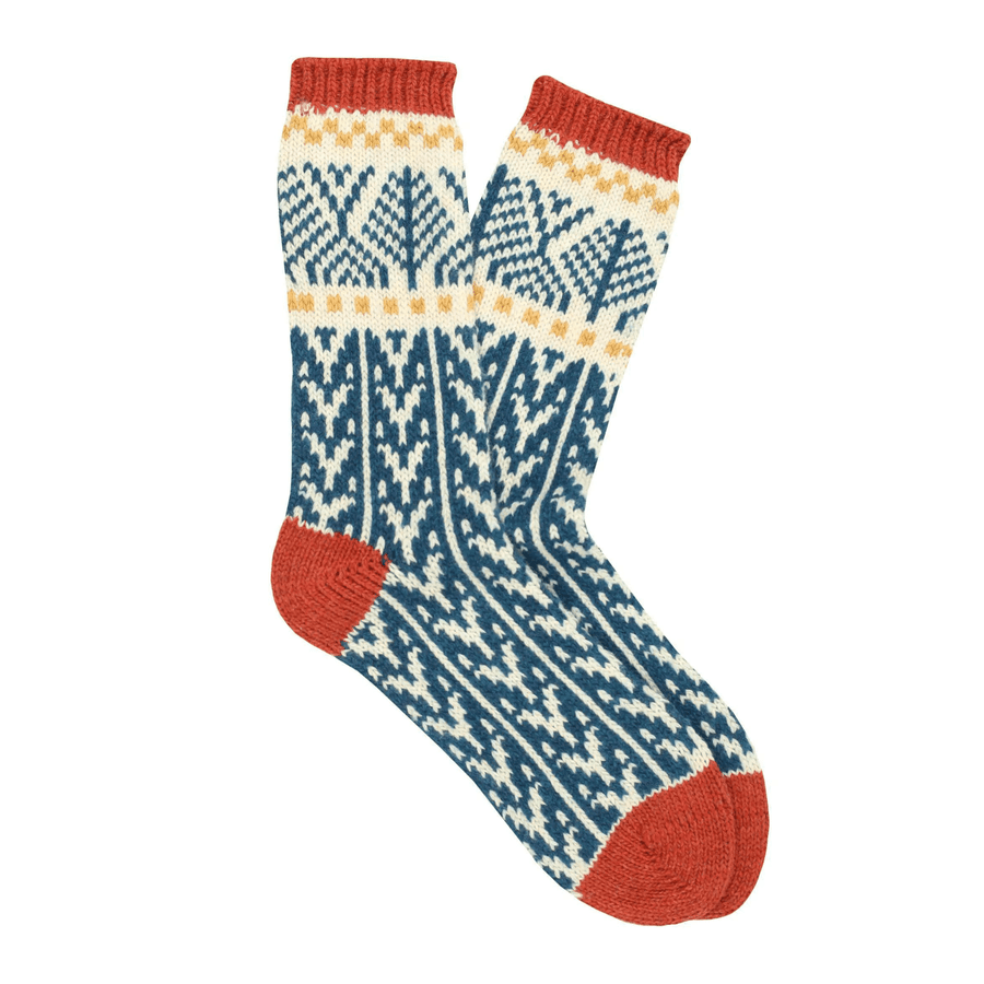 Cadine Clothing Women's Nordic Wool Cashmere Sock - Teal - COMING SOON