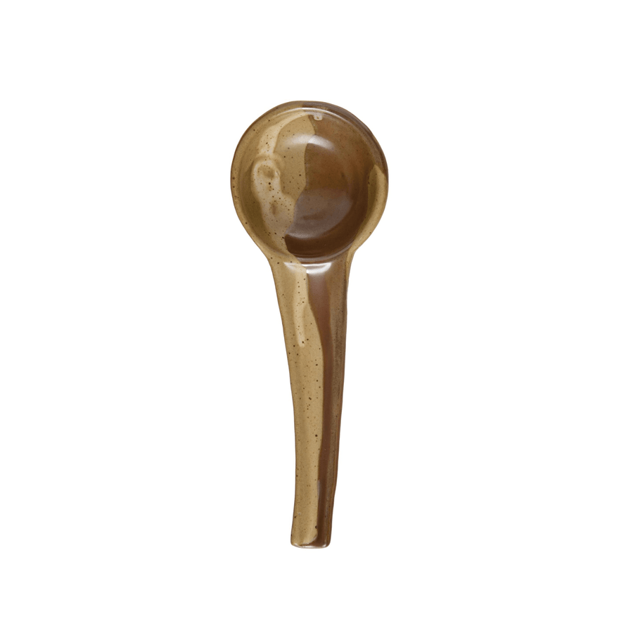 Cadine Cuillère Stoneware Spoon - Brown