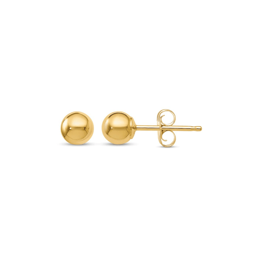 Cadine Earrings Ball Earrings - 14kt Solid Gold