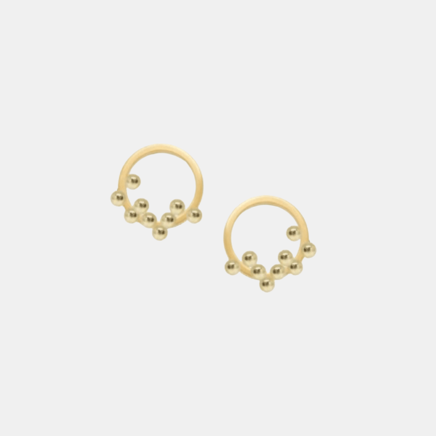 Cadine Earrings Constellation Earrings - 14kt Solid Gold