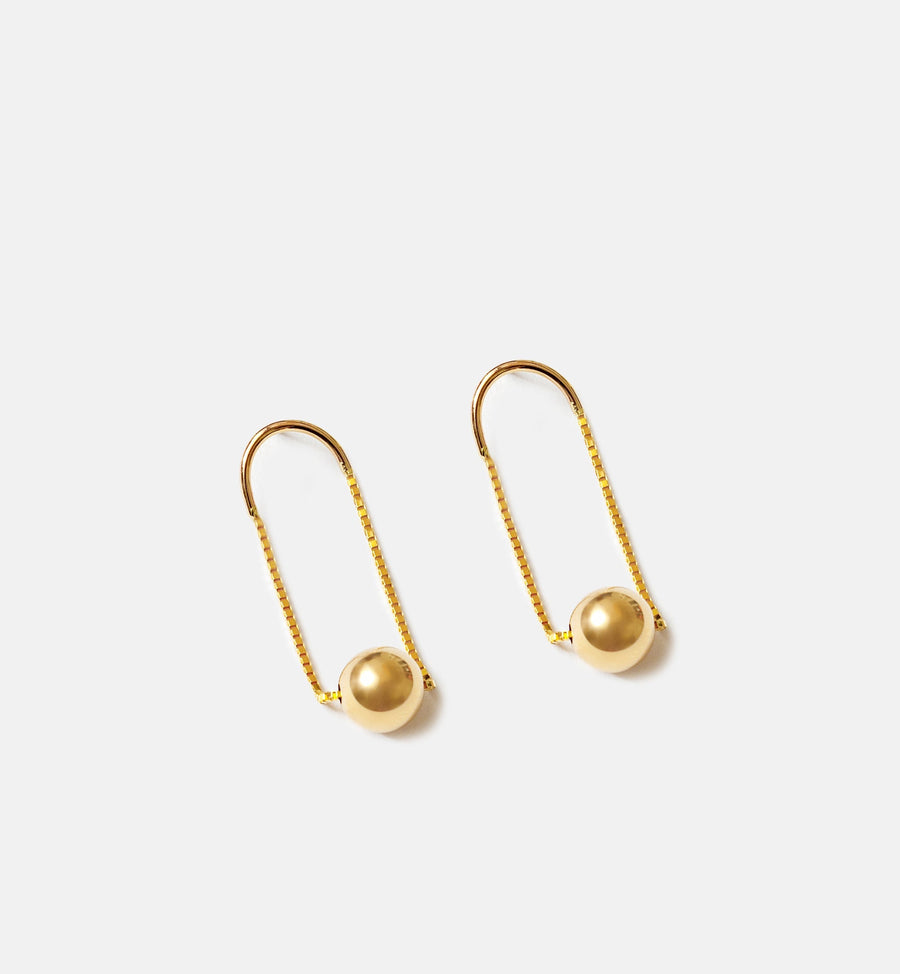 Cadine Earrings Dahlia Earrings - 14kt Solid Gold