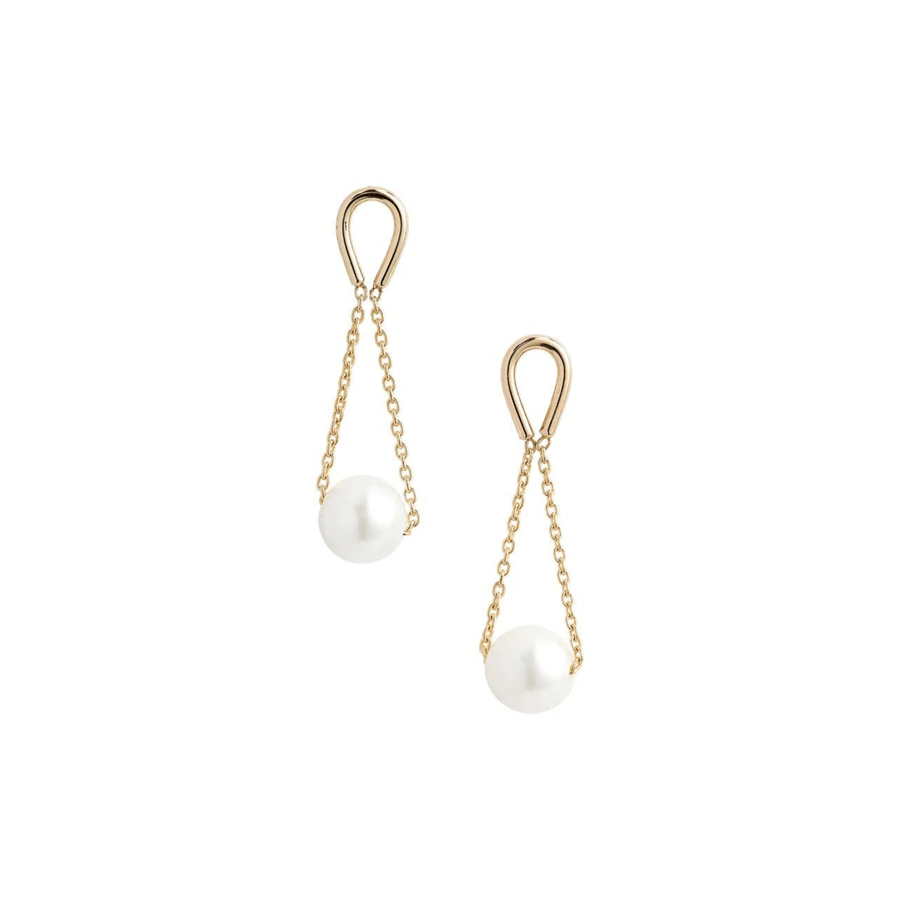 Cadine Earrings Viola Earrings - 14kt Solid Gold