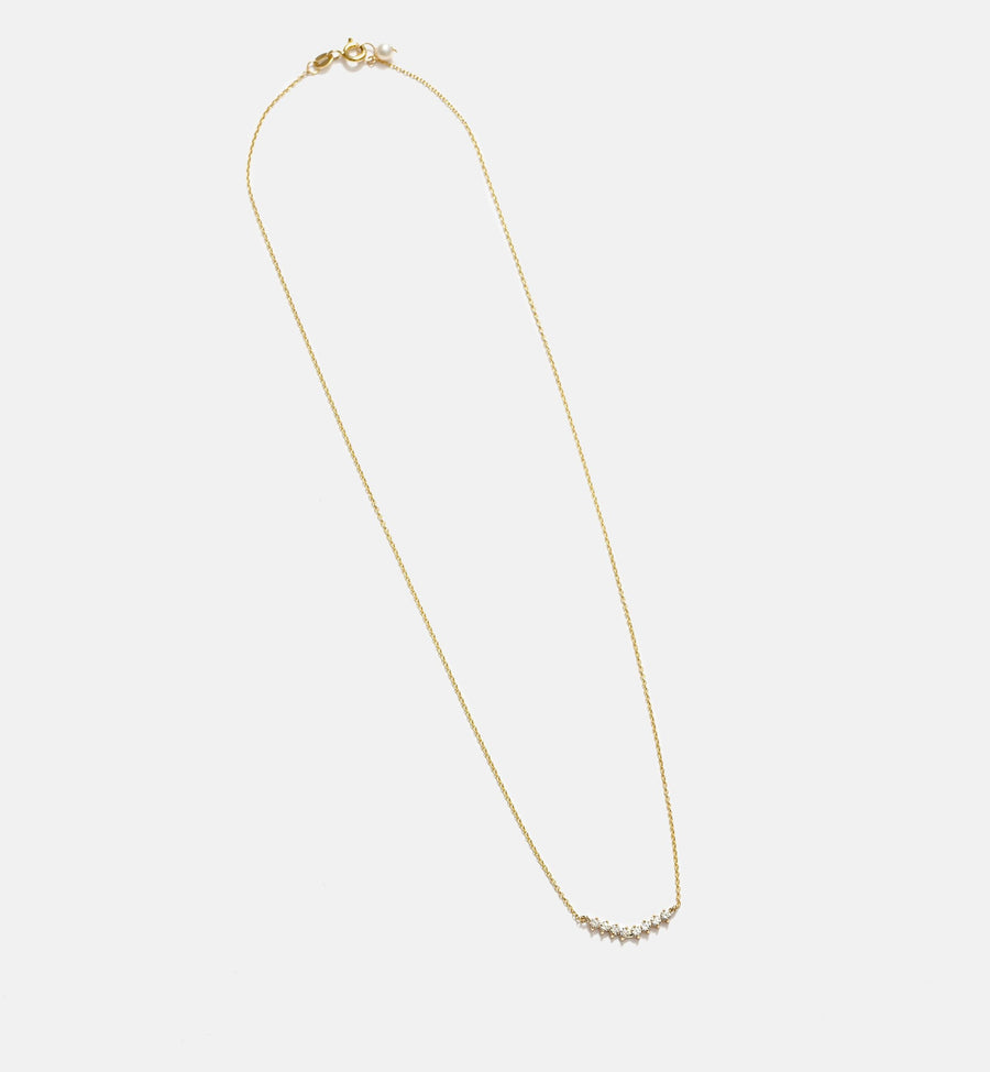 Cadine Garland Necklace - 14kt Solid Gold
