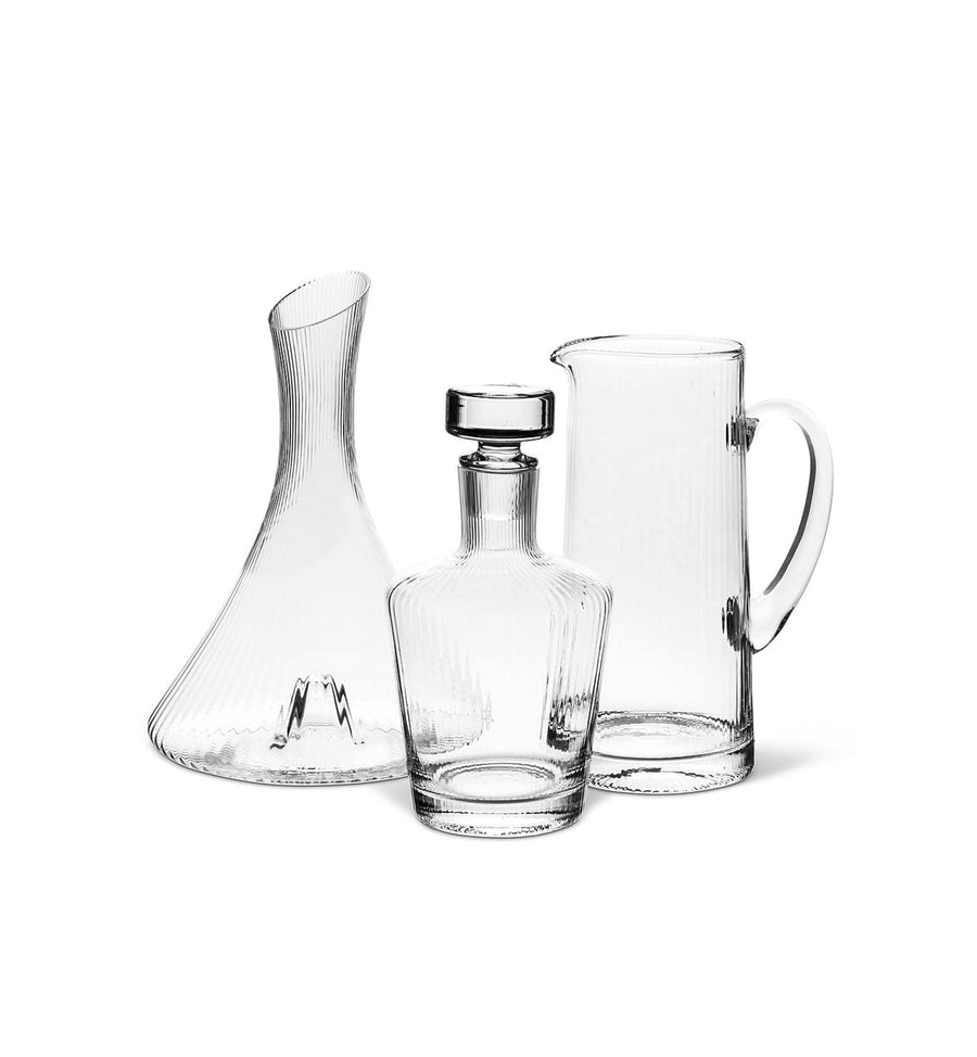 Cadine Glassware Flute Decanter