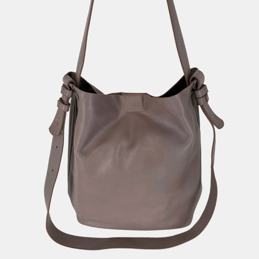Cadine Handbags The Absolute Bag - Mushroom Leather