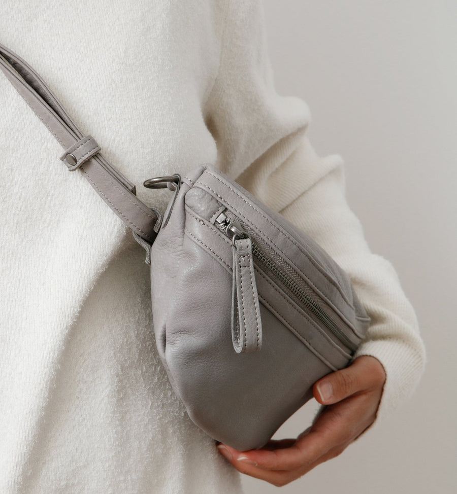 Cadine Handbags The Accomplice Bag - Fossil Leather