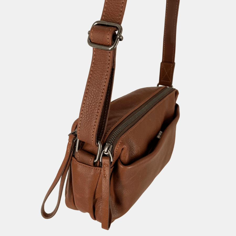 Cadine Handbags The Creative Bag - Brown Leather