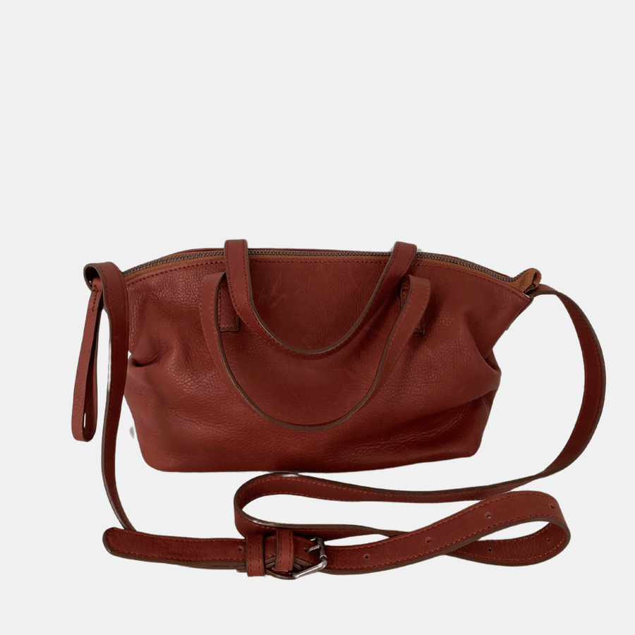 Cadine Handbags The Proficient Bag - Cognac Leather