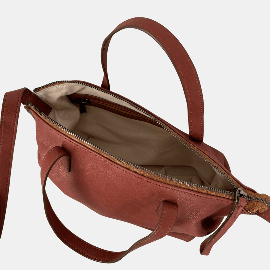 Cadine Handbags The Proficient Bag - Cognac Leather