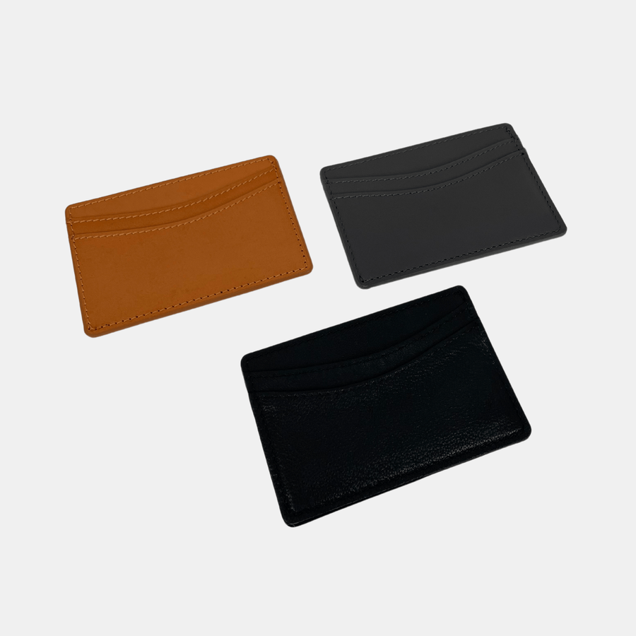 Cadine Handbags, Wallets & Cases The Moderne Multi Card Holder - Black Leather