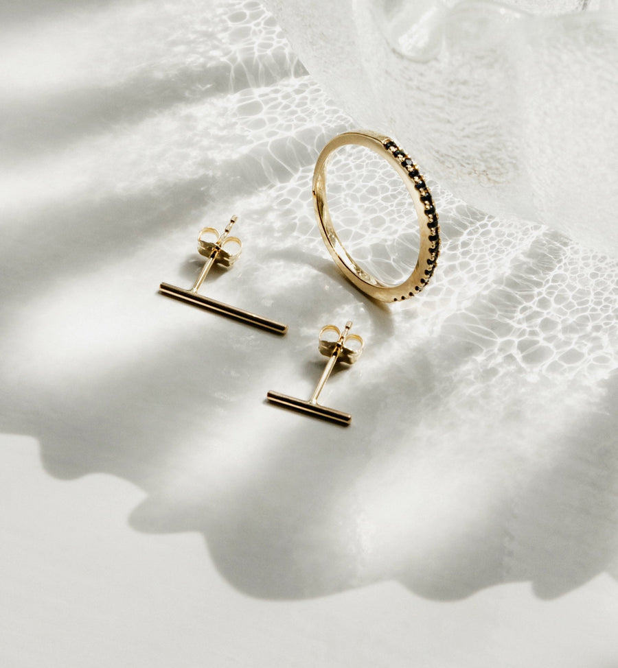 Cadine Hay Earrings - 14kt Solid Gold