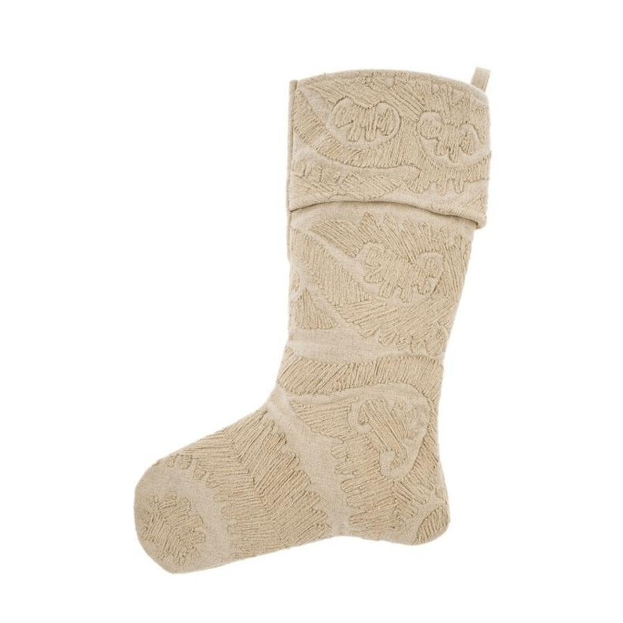 Cadine Holiday Broderie Stocking