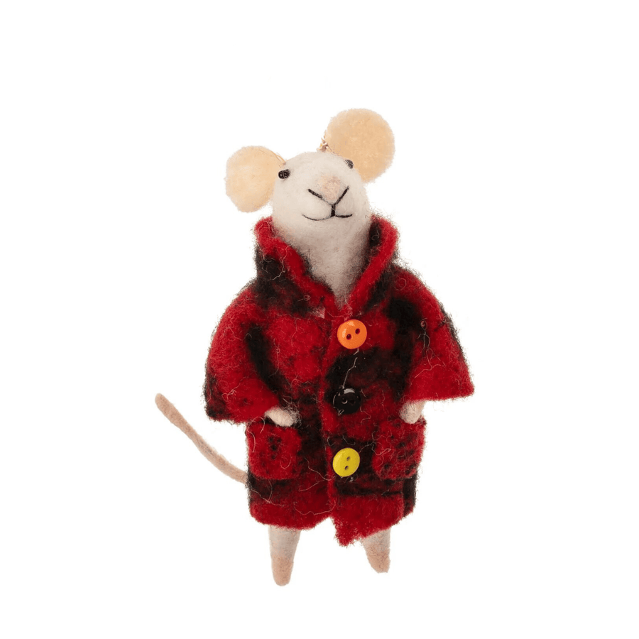 Cadine Holiday Milly Mouse Ornament