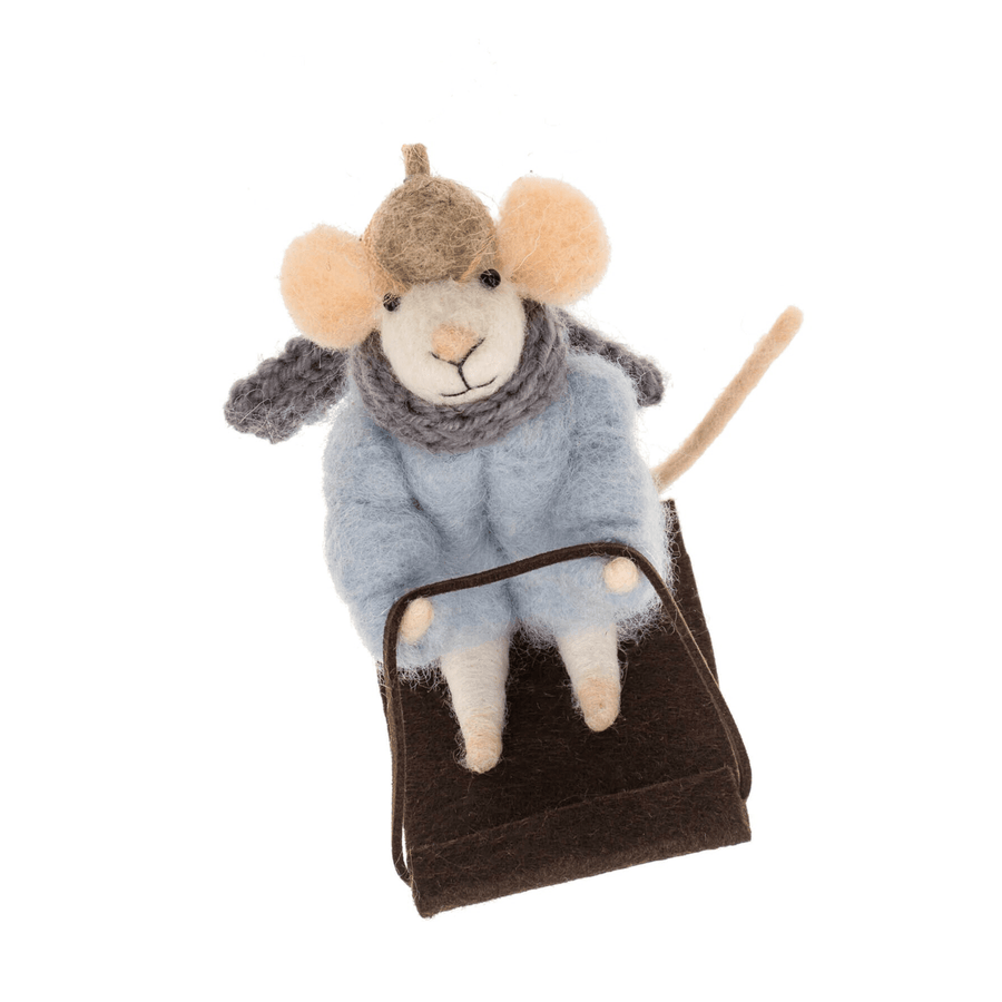 Cadine Holiday Stefan Mouse Ornament