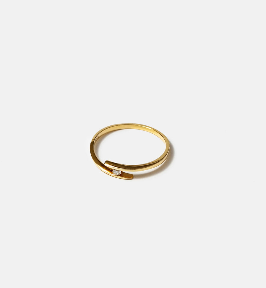 Cadine Iris Ring - 14kt Solid Gold