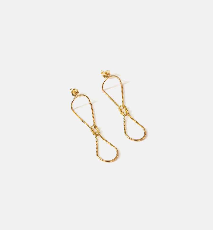 Cadine Jasmin Earrings - 14kt Solid Gold