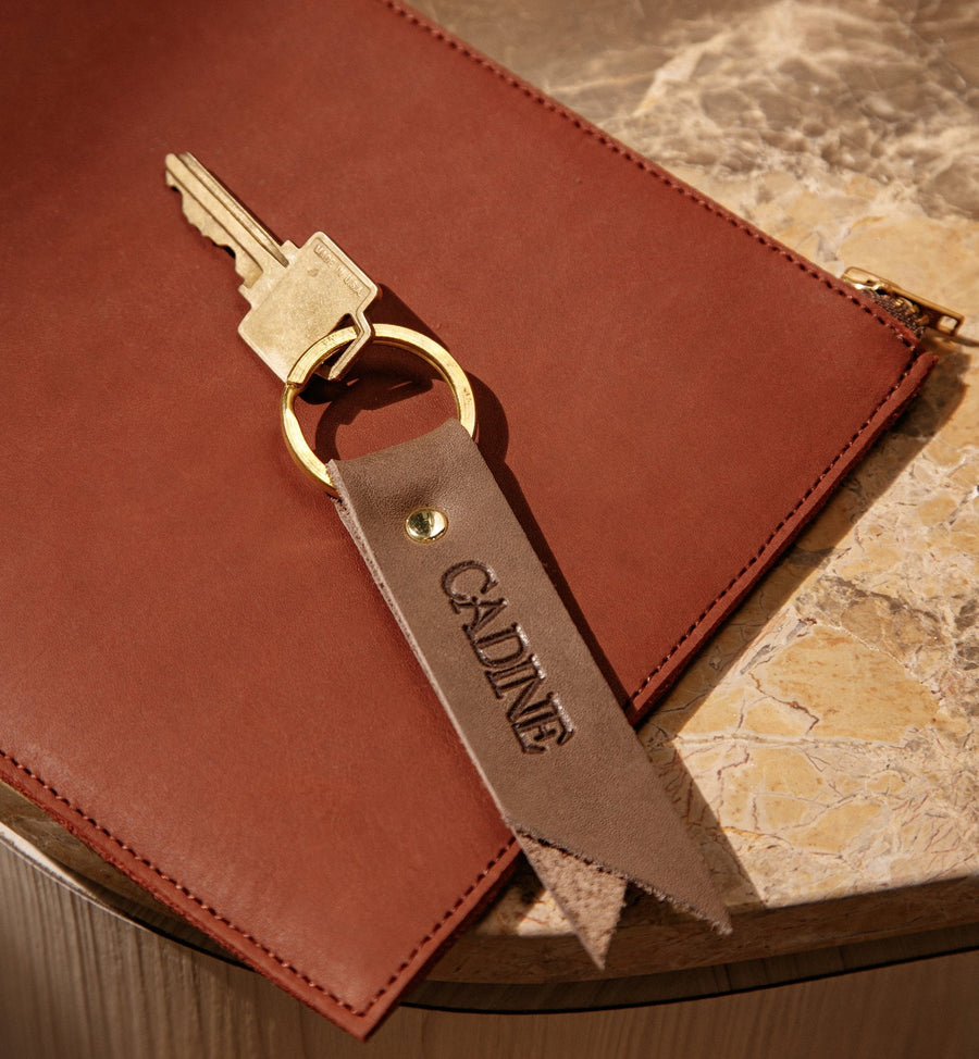 Cadine Keychains The Key - Fossil Leather
