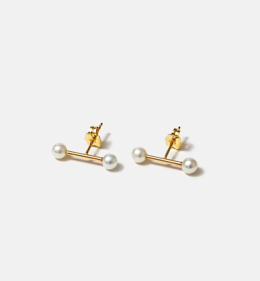 Cadine Lily Earrings - 14kt Solid Gold
