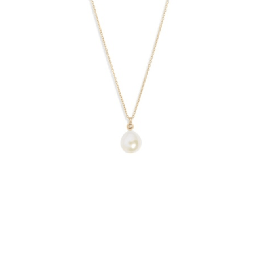 Cadine Petunia Necklace - 14kt Solid Gold