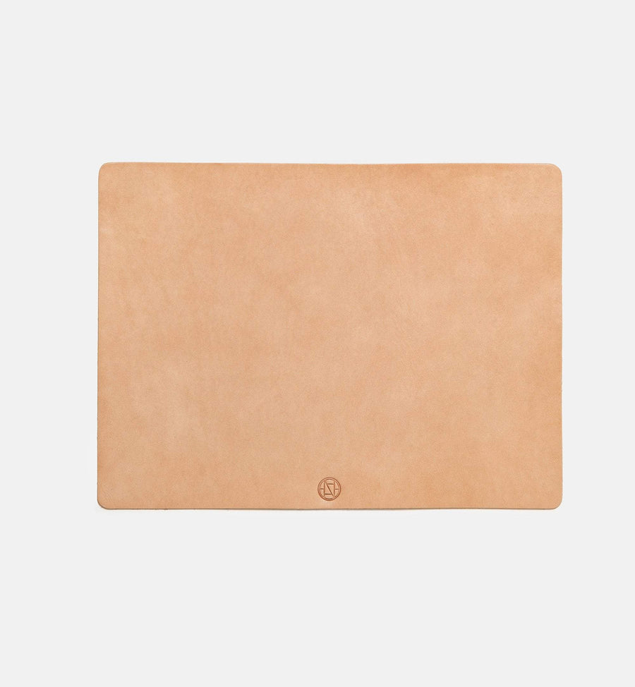 Cadine Placemats Table Mat - Natural Leather