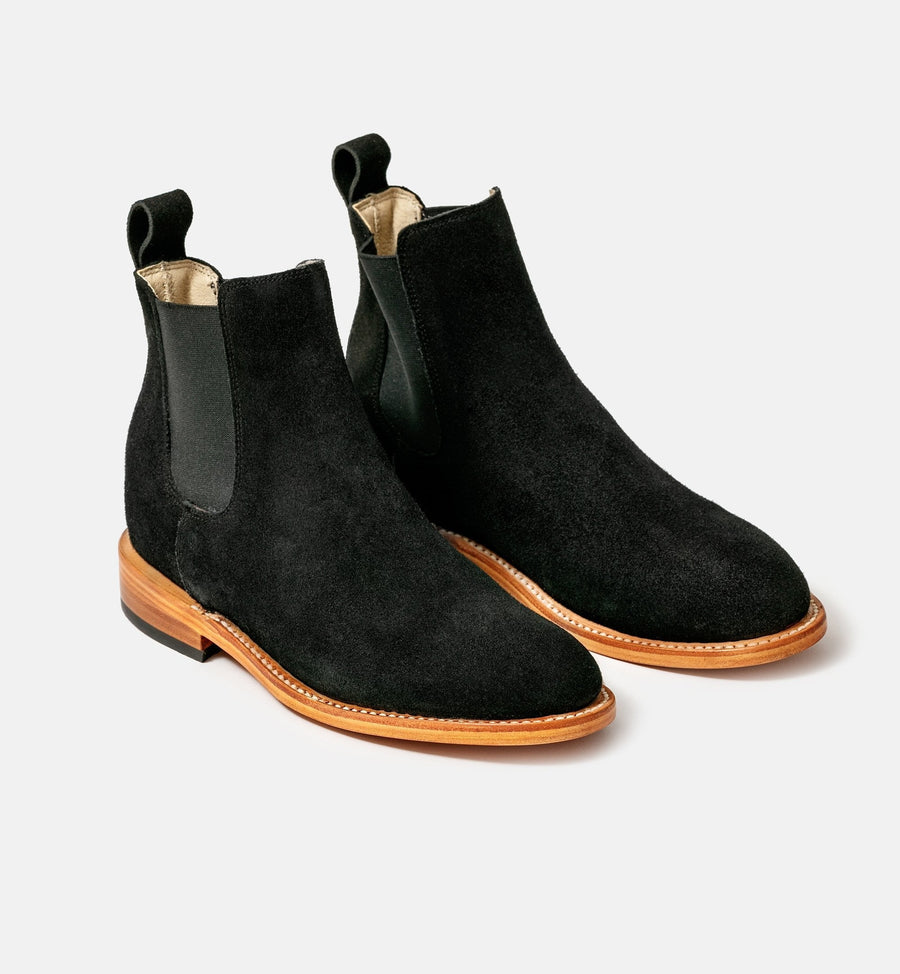 Cadine Shoe Emmi Boot - Black Suede