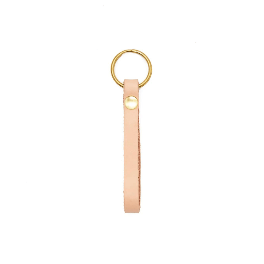 Cadine The Avenue Keychain - Natural Leather