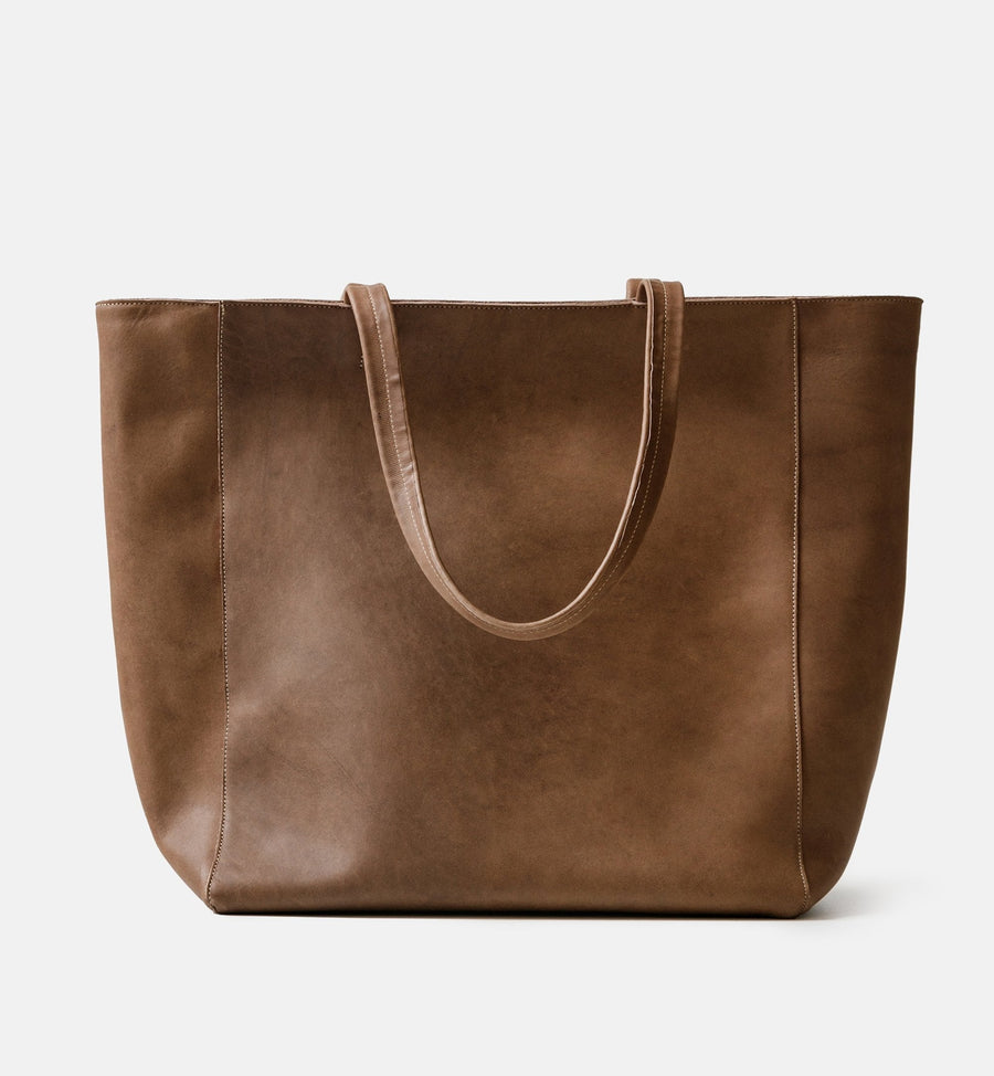 Cadine The Classic Bag - Fossil Leather