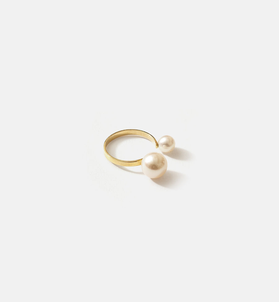 Cadine Viburnum Ring - 14kt Solid Gold