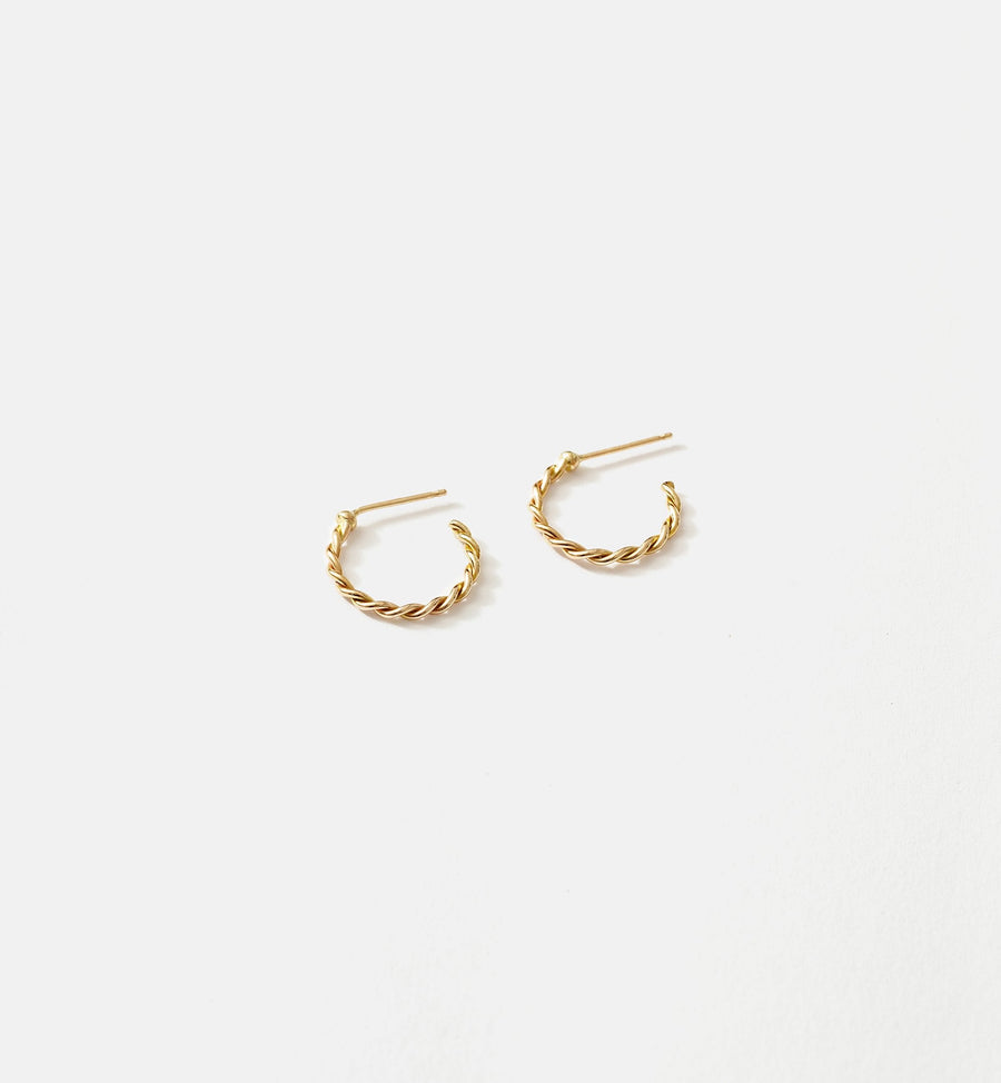 Cadine Vine Earrings - 14kt Solid Gold