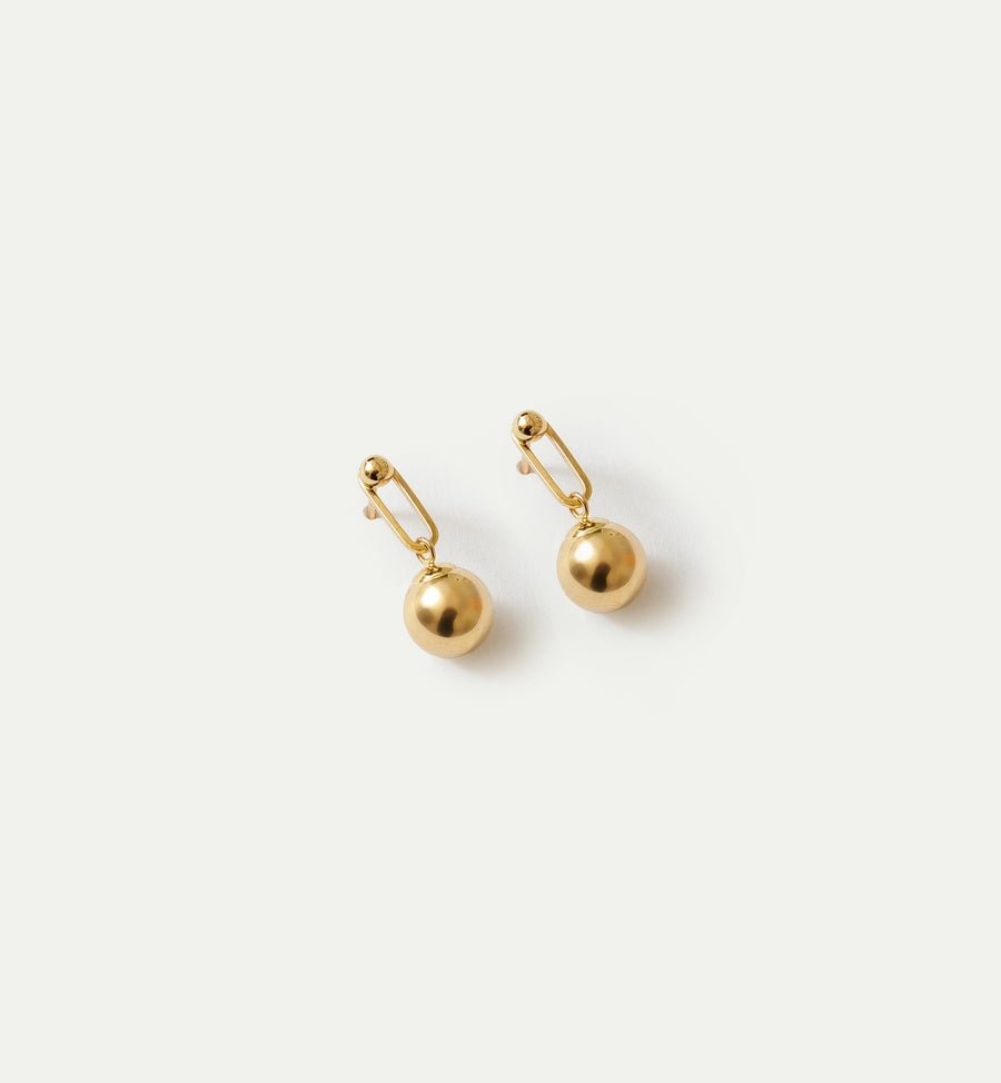 Cadine Violet Earrings - 14kt Solid Gold
